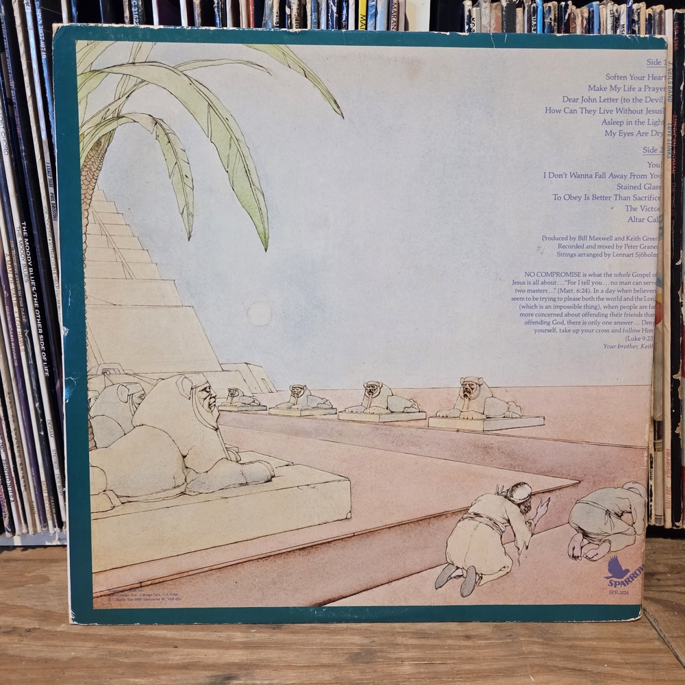 Keith Green "No Compromise" vintage vinyl 1979 - Picture 2 of 4